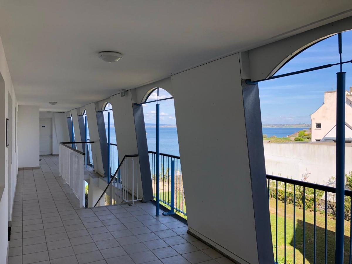 Très bel appartement vue mer avec piscine Douarnenez Esterno foto