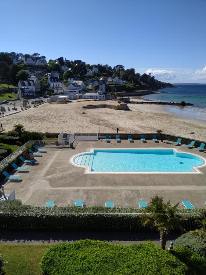 Très bel appartement vue mer avec piscine Douarnenez Esterno foto